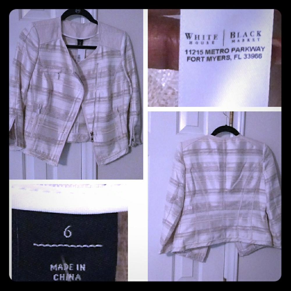 White House Black Market Blazer